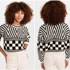 Mother - The Itsy Alpaca Crop Sweater - Small